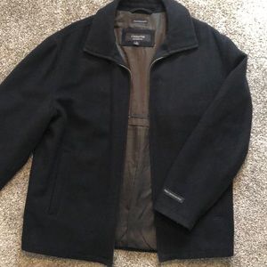 L Liz Claiborne Wool Blend Men’s Coat